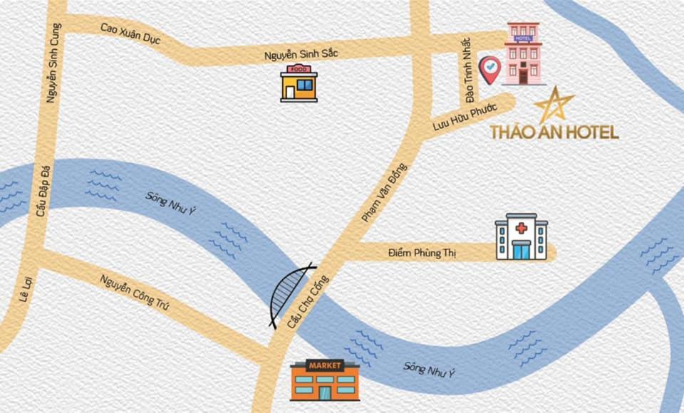 Thao An Hotel Хюэ Экстерьер фото